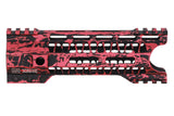 Specna Arms x Mancraft CNC Speedsoft Splash Anodised kit for M4/M16 replicas black-red