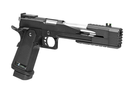 WE Hi-Capa 7 helmetal GBB - Sort