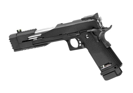 WE Hi-Capa 7 helmetal GBB - Sort