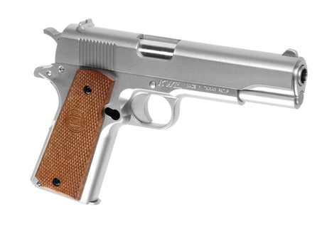 KWC M1911 Silver Spring Gun - Silver