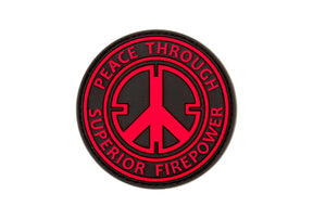 JTG Peace gummipatch