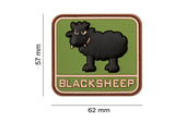 JTG Sort Sheep gummipatch