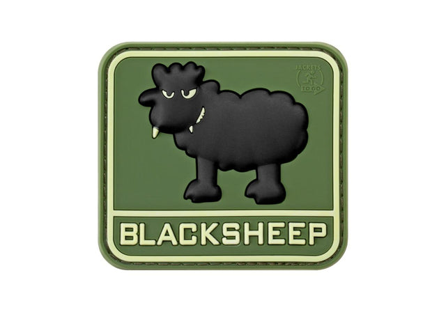 JTG Sort Sheep gummipatch