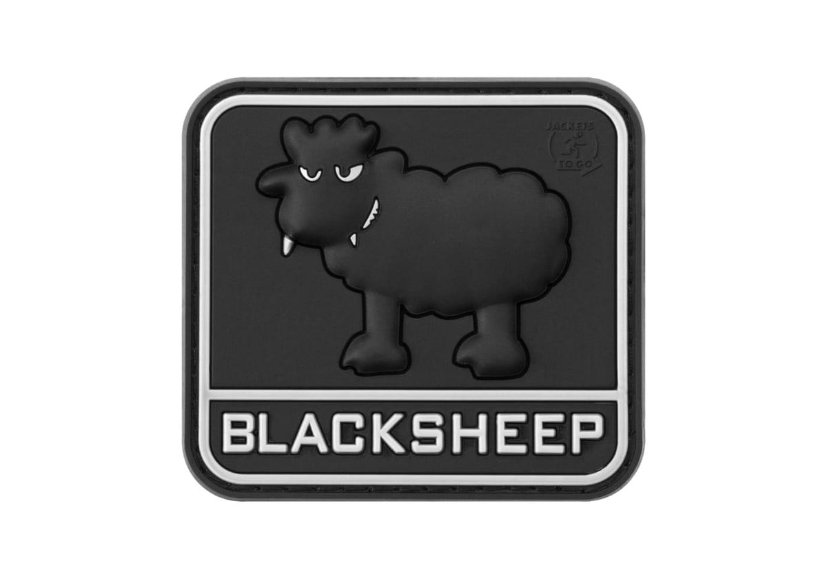 JTG Sort Sheep gummipatch