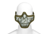 Invader Gear Steel Half Face Maske Death Hoved