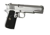 WE M1911 MEU helmetal V3 GBB - Sølv