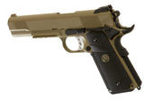 WE M1911 MEU Taktisk helmetal GBB - Desert