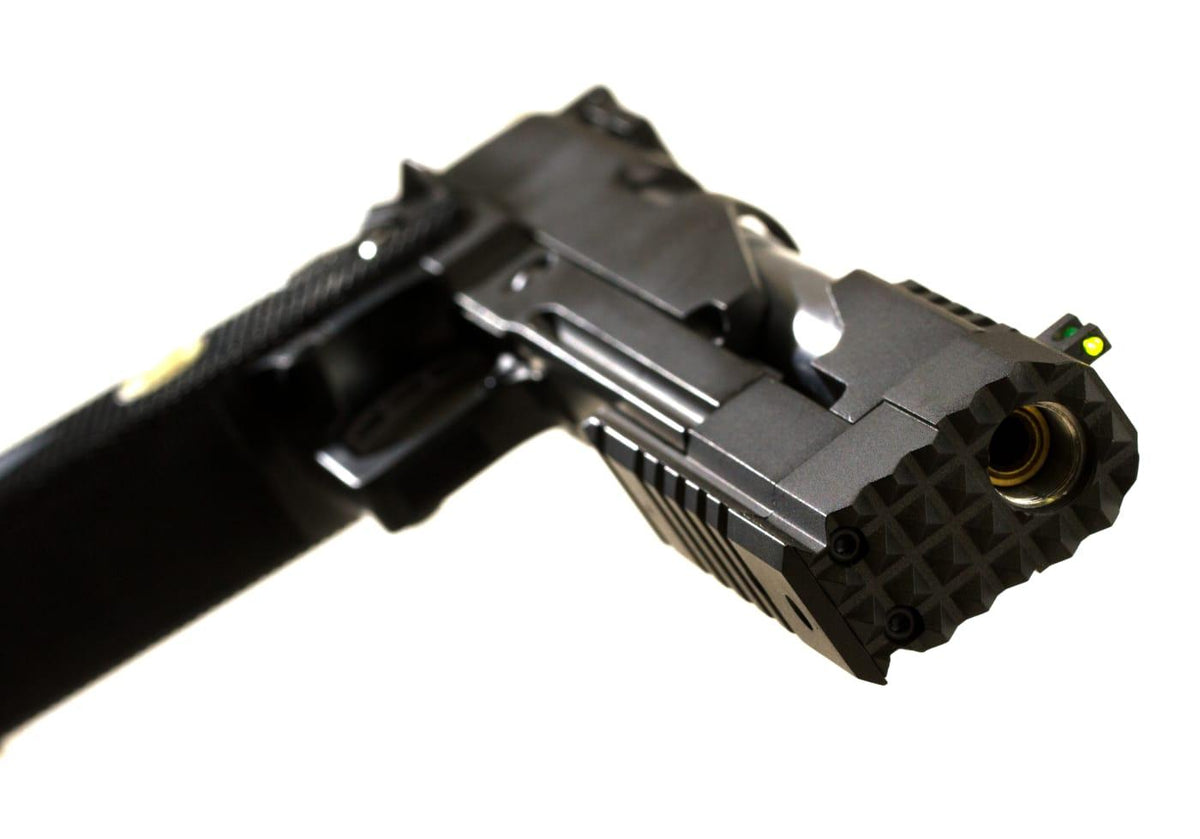 WE Hi-Capa 7 Full Metal Dragon GBB - Black