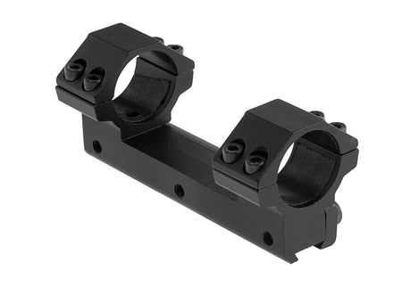Leapers 25.4mm Airgun Montage Base Mellem - Sort