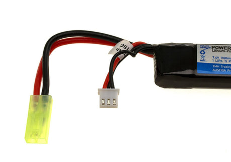 LiPo 7,4 V 1100 mAh 20C Stock Tube Type