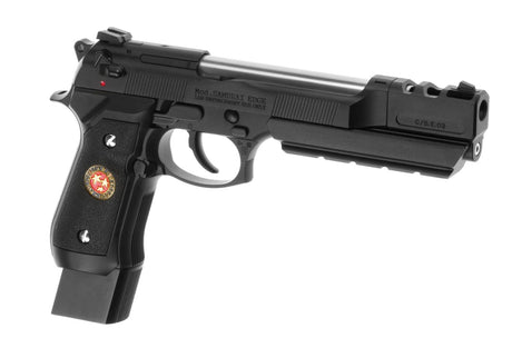WE M92 Biohazard Extended helmetal GBB - Sort
