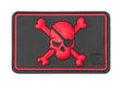 JTG Pirate Skull gummipatch