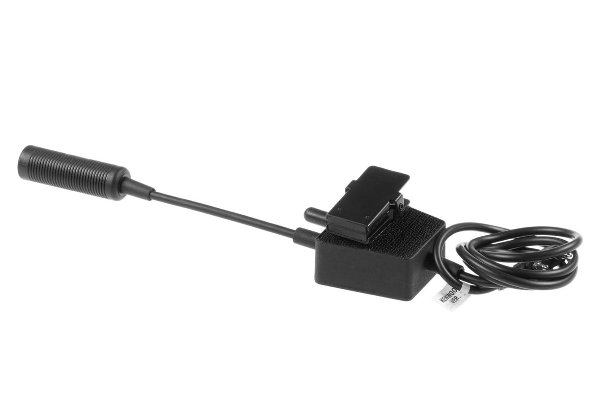 Z-Tactical E-Switch Taktisk PTT Kenwood Stik - Sort