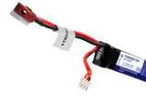 LiPo 7,4V 1100mAh 20C Stock Tube Type T-Plug
