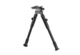 Leapers Shooter's 8.7-10.6 Tommer Center Height Bipod - Sort