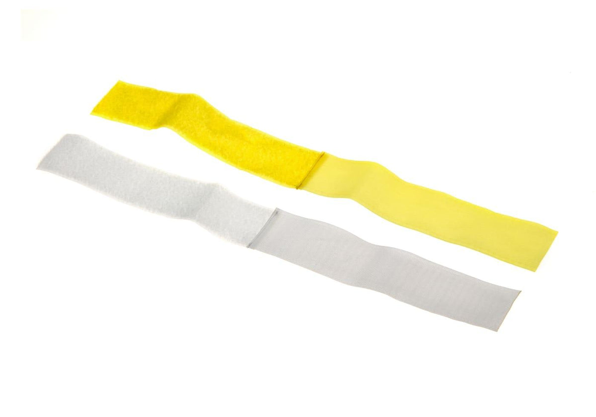 Invader Gear Team Patch Set Yellow / Hvid 10 pcs