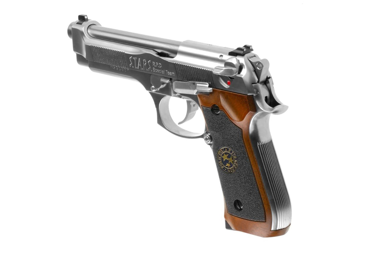 WE M92 Samurai Edge Biohazard helmetal Co2 - Sølv