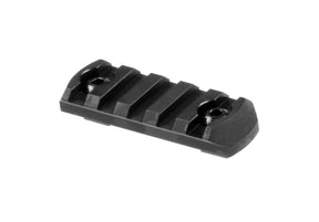 Magpul M-LOK Skinne Section Aluminium 5 Slots - Sort
