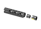 Leapers AR-15 7.2 Tommer Super Slim Free Float Forskæfte - Sort