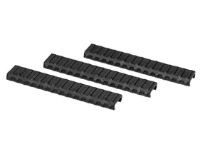 Manta 6 Tommer Very Lav Profil Skinne Guard 3-Pack - Sort