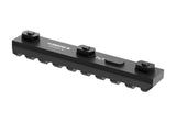 Clawgear M-LOK 9 Slot Skinne - Sort