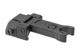 Ares ASR021 Flip-Up Front Sigte Plastic - Sort