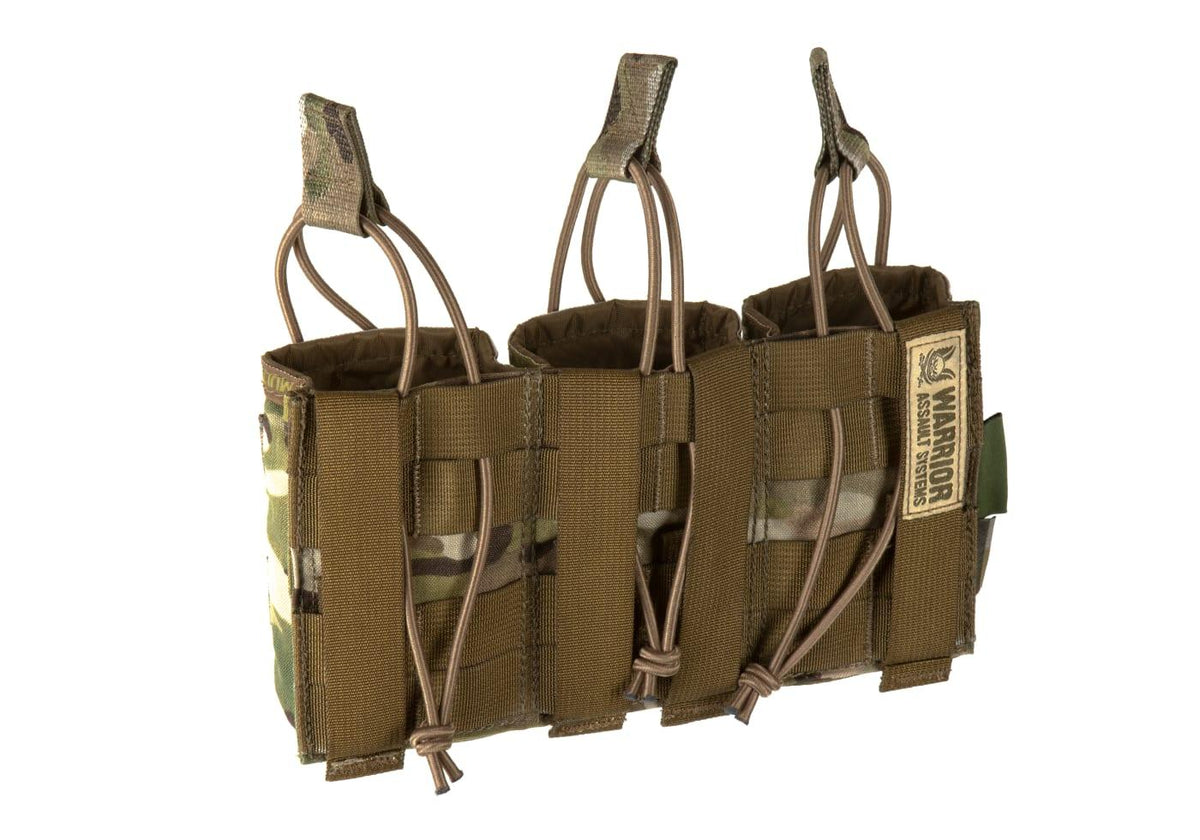 Warrior Trippel Open magasinlomme AK 7.62mm - Multicam