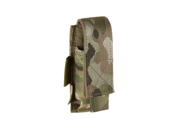 Warrior Enkelt Pistol magasinlomme 9mm - Multicam