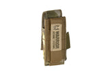 Warrior Enkelt Pistol magasinlomme 9mm - Multicam