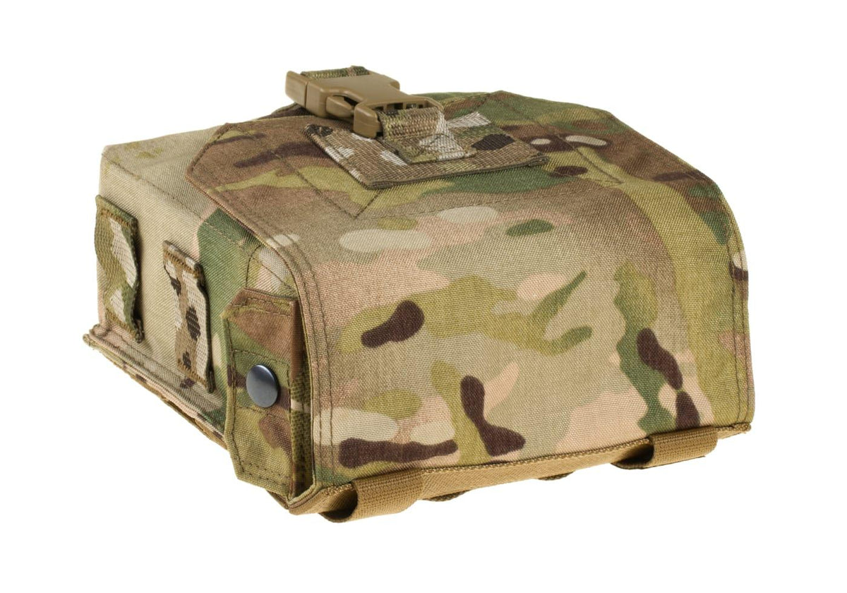 Warrior 100 Rd 7.62 Box / 200 Rd 5.56 SAW / M249 Drum - Multicam