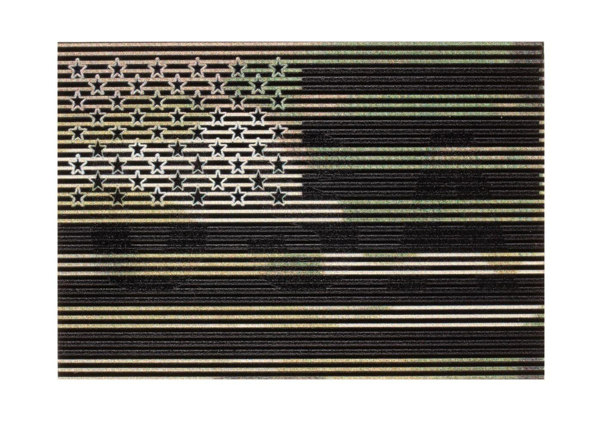 Clawgear Dobbelt IR Patch USA - Multicam