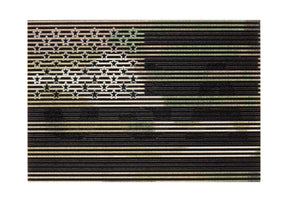 Clawgear Dobbelt IR Patch USA - Multicam