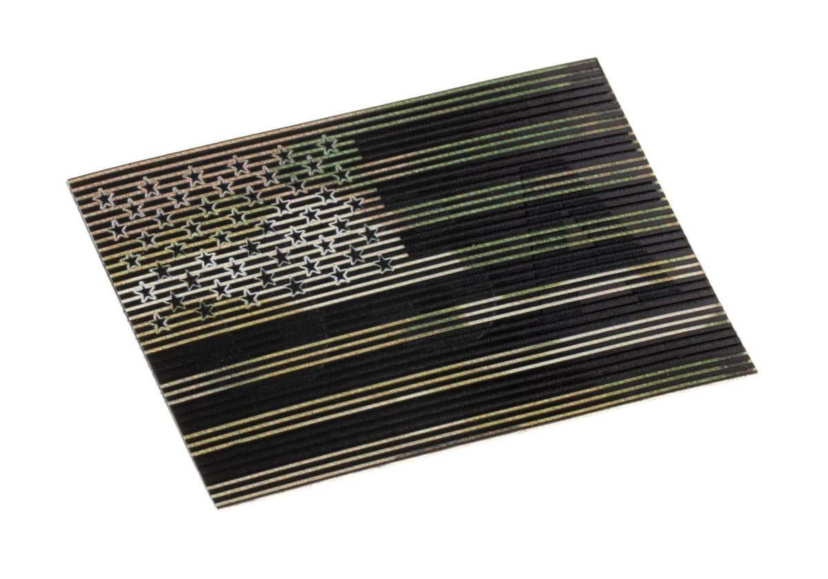 Clawgear Dobbelt IR Patch USA - Multicam