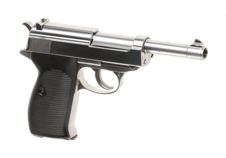 WE P38 Full Metal GBB - Silver