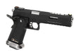 WE Hi-Capa 6 Force A Silver Barrel Full Metal GBB - Black