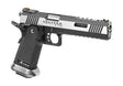 WE Hi-Capa 6 Force A Silver Barrel Full Metal GBB - Dual Tone