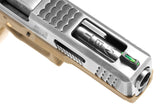 WE G-Force 17 SV Silver Barrel Metal Version GBB - Desert