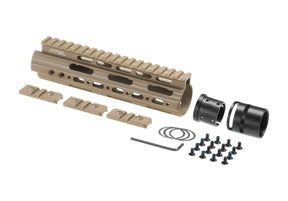 Leapers AR-15 7 Tommer Super Slim Free Float Forskæfte - Dark Earth