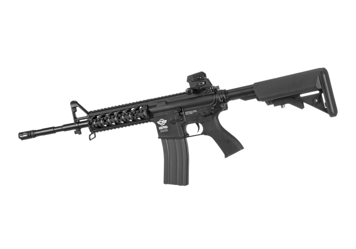 G&G CM16 Raider L S-AEG - Sort