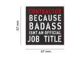 JTG Contractor gummipatch - Multicolor