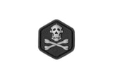 JTG Gorilla Hunter Skull Cat Eye gummipatch - Multicolor