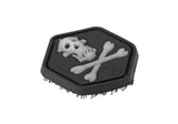 JTG Gorilla Hunter Skull Cat Eye gummipatch - Multicolor