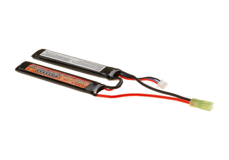 VB Power Lipo 7.4V 1000mAh 20C Kolbe Twin Type - Sort
