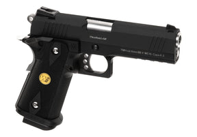 WE Hi-Capa 4.3 OPS helmetal GBB - Sort