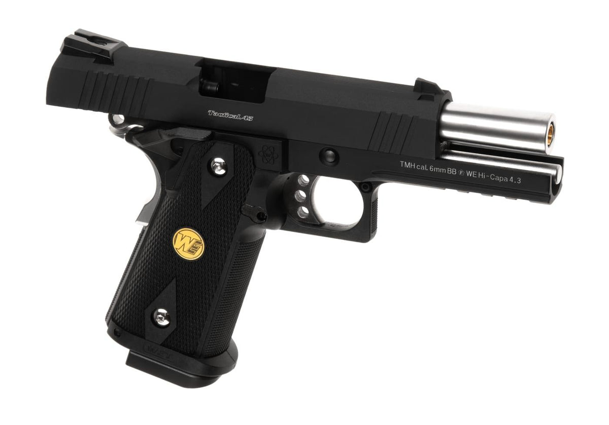 WE Hi-Capa 4.3 OPS helmetal GBB - Sort