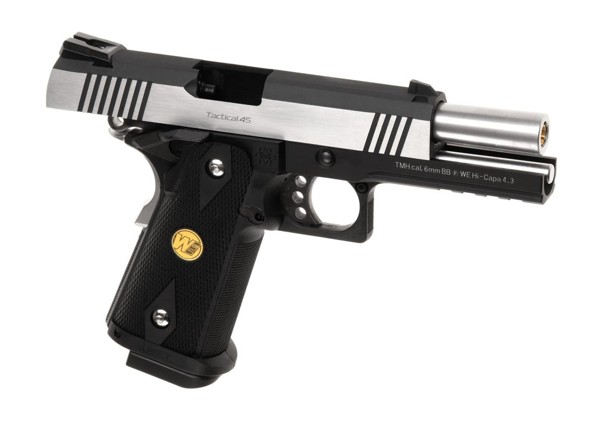 WE Hi-Capa 4.3 OPS Full Metal GBB - Silver