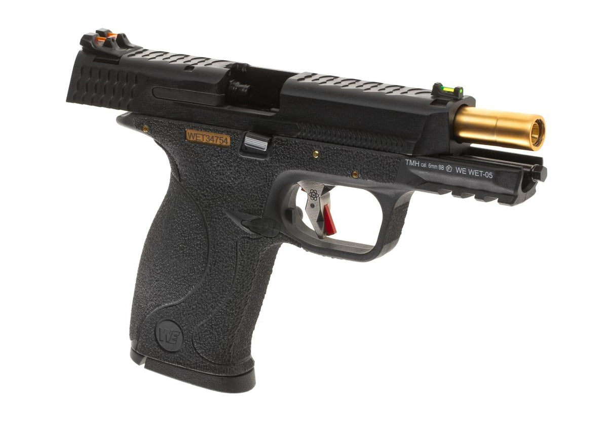 WE WET-05 BK Gold Barrel Metal Version GBB - Black