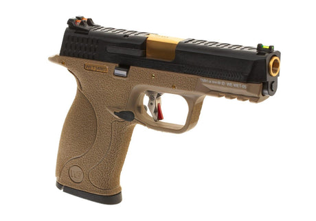 WE WET-05 BK Gold Barrel Metal Version GBB - FDE