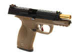 WE WET-05 BK Gold Barrel Metal Version GBB - FDE