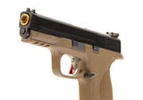 WE WET-05 BK Gold Barrel Metal Version GBB - FDE